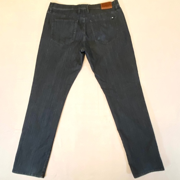 Travis Mathew Mens Jeans Dark Wash Straight Fit Comfort Stretch Size 34x32 - Picture 2 of 10